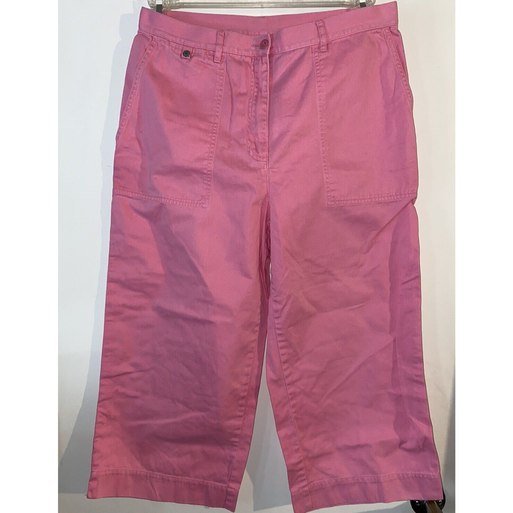 Ralph Lauren Capri Pants 10 Womens Pink Casual